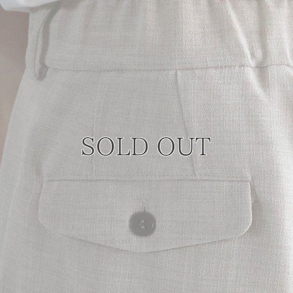 画像19: Reflax®(リフラクス) TECH リネンライクキャンバス 2タック ペグトップ ワイドテーパード イージーパンツ【MADE IN JAPAN】『日本製』/ Upscape Audience