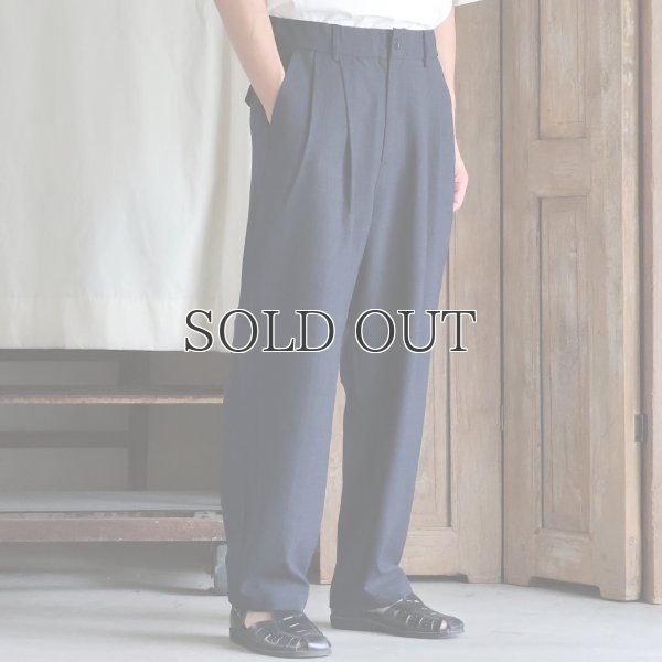 画像11: Reflax®(リフラクス) TECH リネンライクキャンバス 2タック ペグトップ ワイドテーパード イージーパンツ【MADE IN JAPAN】『日本製』/ Upscape Audience