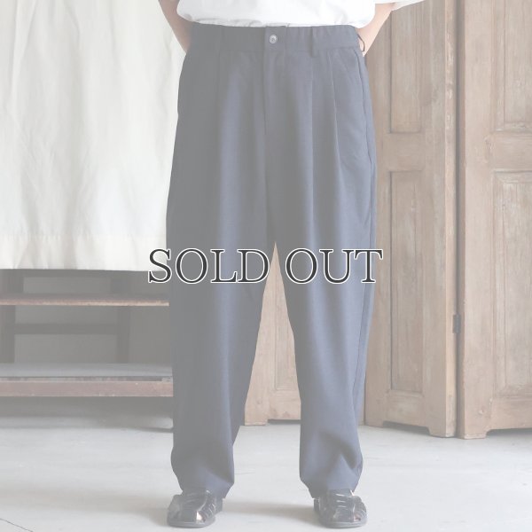 画像12: Reflax®(リフラクス) TECH リネンライクキャンバス 2タック ペグトップ ワイドテーパード イージーパンツ【MADE IN JAPAN】『日本製』/ Upscape Audience