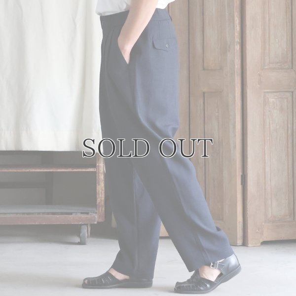 画像13: Reflax®(リフラクス) TECH リネンライクキャンバス 2タック ペグトップ ワイドテーパード イージーパンツ【MADE IN JAPAN】『日本製』/ Upscape Audience