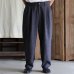 画像6: Reflax®(リフラクス) TECH リネンライクキャンバス 2タック ペグトップ ワイドテーパード イージーパンツ【MADE IN JAPAN】『日本製』/ Upscape Audience (6)