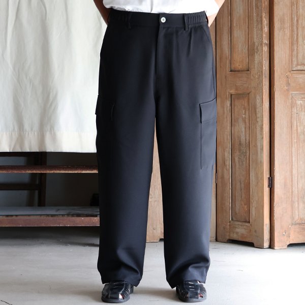 画像3: Naturemier™（ナチュレミア）TECH リネンライクトロピカル ワイドストレート イージーカーゴパンツ【MADE IN JAPAN】『日本製』【送料無料】/ Upscape Audience