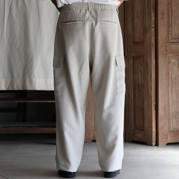 画像9: Naturemier™（ナチュレミア）TECH リネンライクトロピカル ワイドストレート イージーカーゴパンツ【MADE IN JAPAN】『日本製』【送料無料】/ Upscape Audience