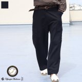 Naturemier™（ナチュレミア）TECH リネンライクトロピカル ワイドストレート イージーカーゴパンツ【MADE IN JAPAN】『日本製』【送料無料】/ Upscape Audience