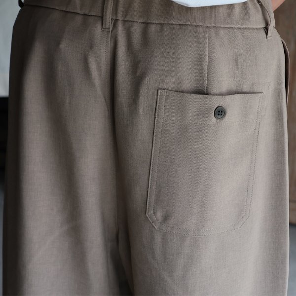 画像16: Naturemier™（ナチュレミア）TECH リネンライクトロワッシャー 1タック カーヴド ドロストパンツ【MADE IN JAPAN】『日本製』【送料無料】/ Upscape Audience