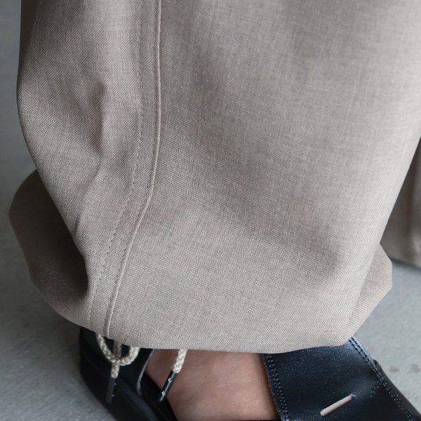 画像17: Naturemier™（ナチュレミア）TECH リネンライクトロワッシャー 1タック カーヴド ドロストパンツ【MADE IN JAPAN】『日本製』【送料無料】/ Upscape Audience