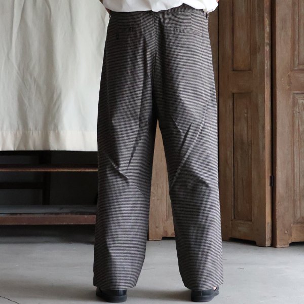 画像9: スマートT/R ジャパニーズ トラディショナルパターン 2タック ワイド ドロストパンツ【MADE IN JAPAN】『日本製』【送料無料】/ Upscape Audience
