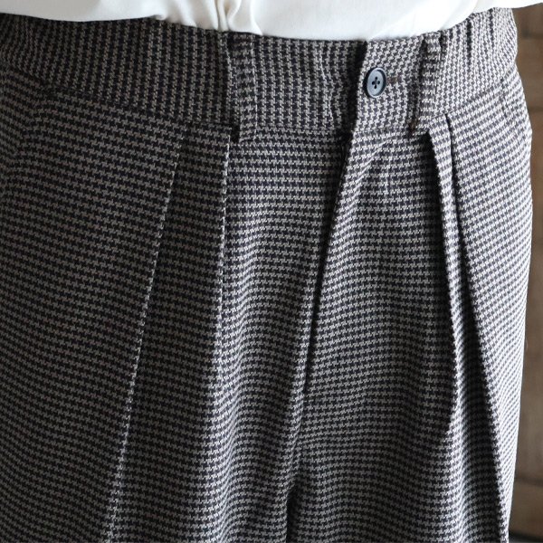 画像11: スマートT/R ジャパニーズ トラディショナルパターン 2タック ワイド ドロストパンツ【MADE IN JAPAN】『日本製』【送料無料】/ Upscape Audience