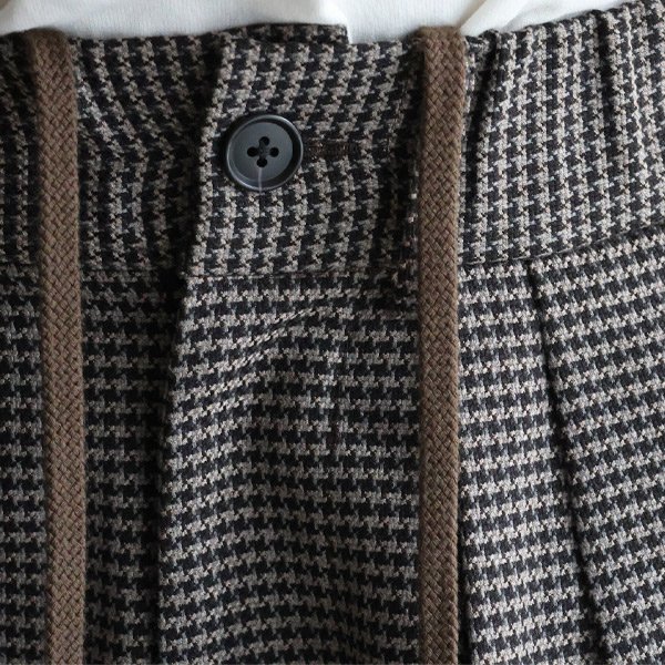 画像13: スマートT/R ジャパニーズ トラディショナルパターン 2タック ワイド ドロストパンツ【MADE IN JAPAN】『日本製』【送料無料】/ Upscape Audience