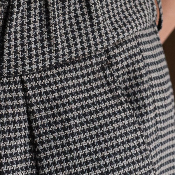 画像14: スマートT/R ジャパニーズ トラディショナルパターン 2タック ワイド ドロストパンツ【MADE IN JAPAN】『日本製』【送料無料】/ Upscape Audience