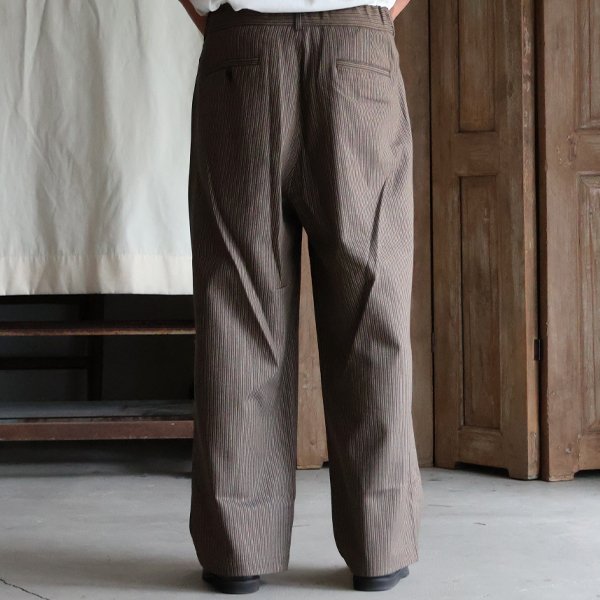 画像4: スマートT/R ジャパニーズ トラディショナルパターン 2タック ワイド ドロストパンツ【MADE IN JAPAN】『日本製』【送料無料】/ Upscape Audience