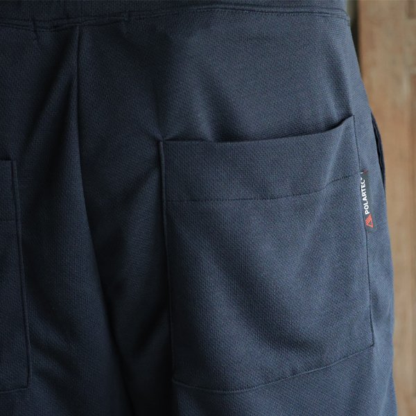 画像10: POLARTEC®(ポーラテック) POWER DRY® (パワードライ) 鹿の子 2タック ドロストショーツ【MADE IN JAPAN】『日本製』 / Upscape Audience