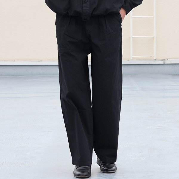画像3: ピグメント 馬布 (ホースクロス) 2タック ワイド イージーパンツ /Audience