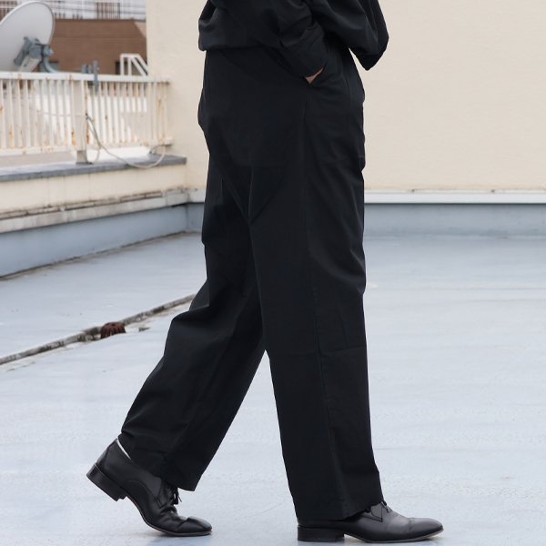 画像5: ピグメント 馬布 (ホースクロス) 2タック ワイド イージーパンツ /Audience