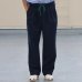 画像8: 「北陸」LUANA®︎（ルアナ）吸水速乾・ストレッチ・静電気防止「多機能TECH」タンソウストレッチツイル 2タック ワイドテーパード イージーパンツ【MADE IN JAPAN】『日本製』【送料無料】/ Upscape Audience  (8)