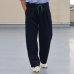 画像2: 「北陸」LUANA®︎（ルアナ）吸水速乾・ストレッチ・静電気防止「多機能TECH」タンソウストレッチツイル 2タック ワイドテーパード イージーパンツ【MADE IN JAPAN】『日本製』【送料無料】/ Upscape Audience  (2)