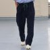 画像4: 「北陸」LUANA®︎（ルアナ）吸水速乾・ストレッチ・静電気防止「多機能TECH」タンソウストレッチツイル 2タック ワイドテーパード イージーパンツ【MADE IN JAPAN】『日本製』【送料無料】/ Upscape Audience  (4)
