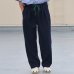 画像9: 「北陸」LUANA®︎（ルアナ）吸水速乾・ストレッチ・静電気防止「多機能TECH」タンソウストレッチツイル 2タック ワイドテーパード イージーパンツ【MADE IN JAPAN】『日本製』【送料無料】/ Upscape Audience  (9)