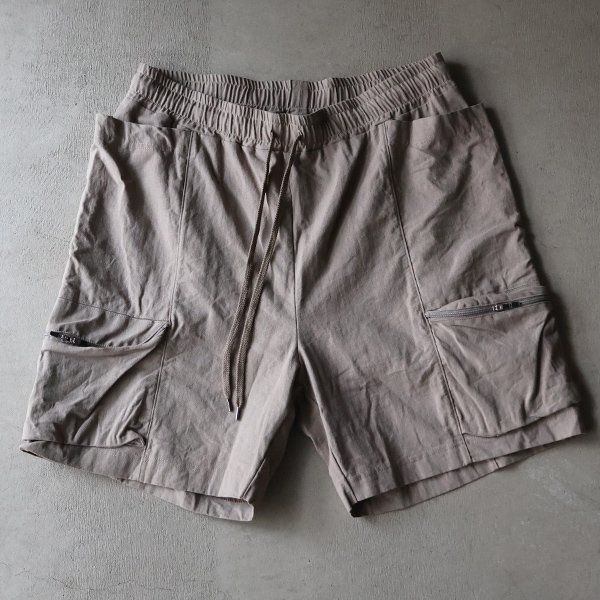 画像2: 「和歌山」綿麻ビンテージソフトキャンバス ストレージカーゴ イージーショーツ【MADE IN JAPAN】『日本製』 / Upscape Audience