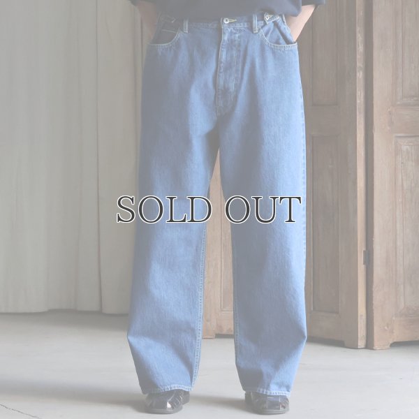 画像3: 「備中」12.5oz セルヴィッチ 赤耳デニム ヴィンテージWASH 5ポケ アジャスターワイドパンツ【MADE IN JAPAN】『日本製』【送料無料】/ Upscape Audience【ご予約商品・6月上旬〜下旬予定】