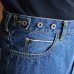 画像8: 「備中」12.5oz セルヴィッチ 赤耳デニム ヴィンテージWASH 5ポケ アジャスターワイドパンツ【MADE IN JAPAN】『日本製』【送料無料】/ Upscape Audience【ご予約商品・6月上旬〜下旬予定】 (8)