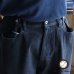 画像1: 「備中」12.5oz セルヴィッチ 赤耳デニム ヴィンテージWASH 5ポケ アジャスターワイドパンツ【MADE IN JAPAN】『日本製』【送料無料】/ Upscape Audience【ご予約商品・6月上旬〜下旬予定】 (1)