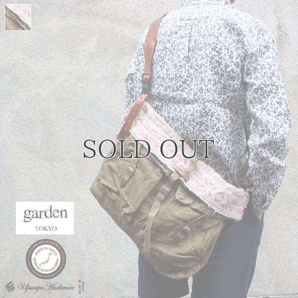 画像1: チェコ軍ハンドメイドリメイクブランケット生地使いショルダーバッグ【MADE IN JAPAN】 【送料無料】 / Audience × garden TOKYO
