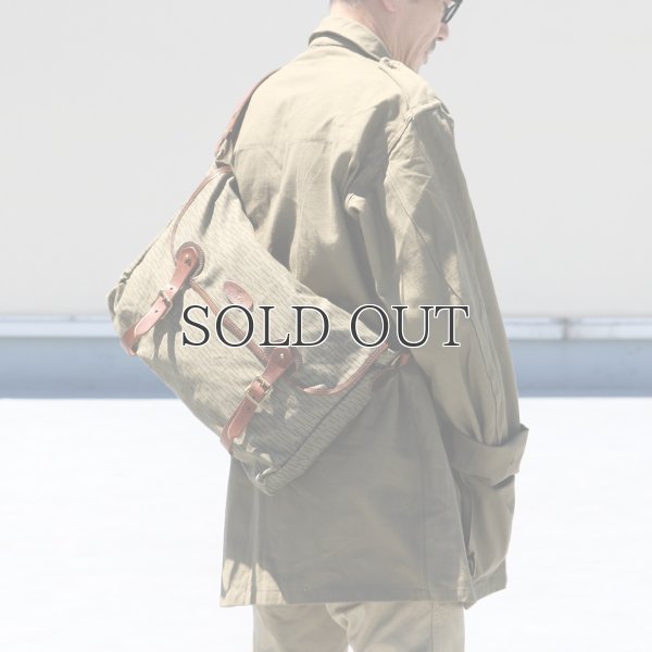 画像3: VASCO デッドストックレインカモテント生地×Leather Fishing Shoulder Bag 【送料無料】 / Upscape Audience