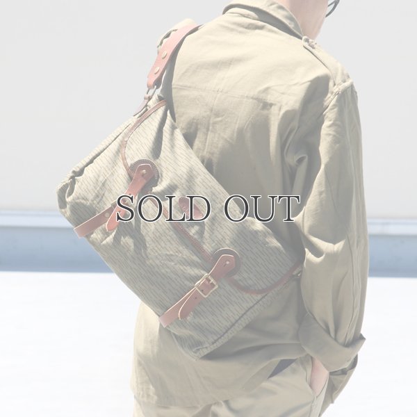 画像6: VASCO デッドストックレインカモテント生地×Leather Fishing Shoulder Bag 【送料無料】 / Upscape Audience