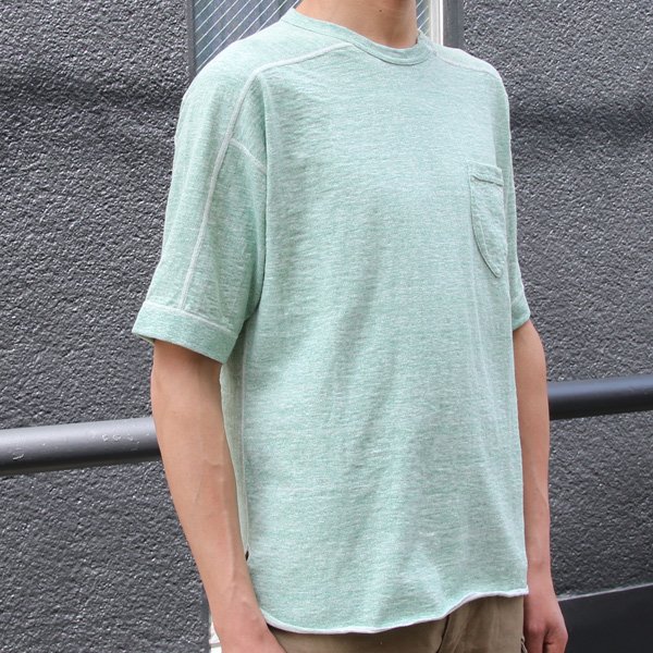 画像19: 【RE PRICE/価格改定】吊編天竺 C/Nスプリットスリーブ 胸ポケ付 Tee【MADE IN TOKYO】『東京製』  / Upscape Audience