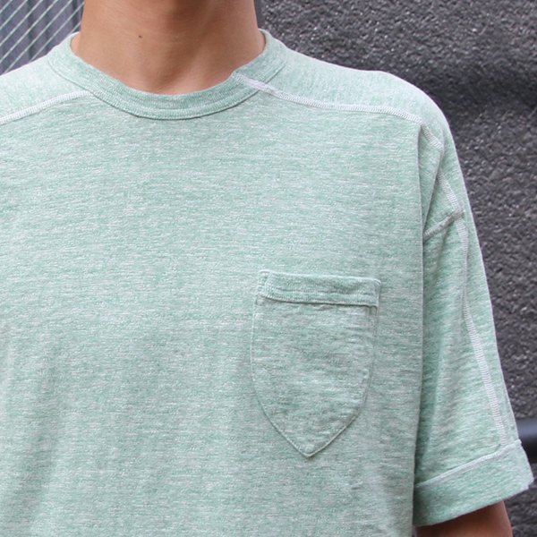 画像20: 【RE PRICE/価格改定】吊編天竺 C/Nスプリットスリーブ 胸ポケ付 Tee【MADE IN TOKYO】『東京製』  / Upscape Audience