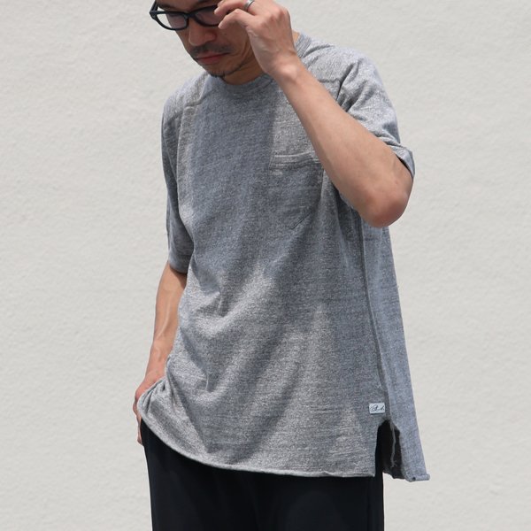 画像10: 【RE PRICE/価格改定】吊編天竺 C/Nスプリットスリーブ 胸ポケ付 Tee【MADE IN TOKYO】『東京製』  / Upscape Audience