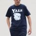 画像2: 【RE PRICE / 価格改定】6.2オンス丸胴BODY YALE"Handsome-YALEオールドプリント"TEE / Audience (2)