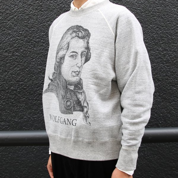 画像14: 19/7吊編裏毛 Wolfgangプリント ラグランスウェット【MADE IN TOKYO】『東京製』/ Upscape Audience 