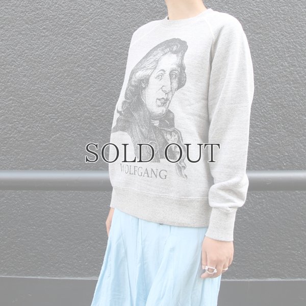 画像3: 19/7吊編裏毛 Wolfgangプリント ラグランスウェット［Lady's］【MADE IN TOKYO】『東京製』/ Upscape Audience 