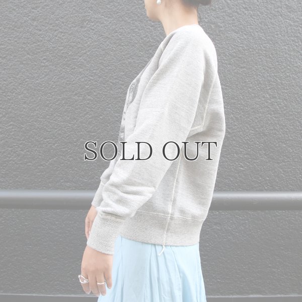 画像4: 19/7吊編裏毛 Wolfgangプリント ラグランスウェット［Lady's］【MADE IN TOKYO】『東京製』/ Upscape Audience 