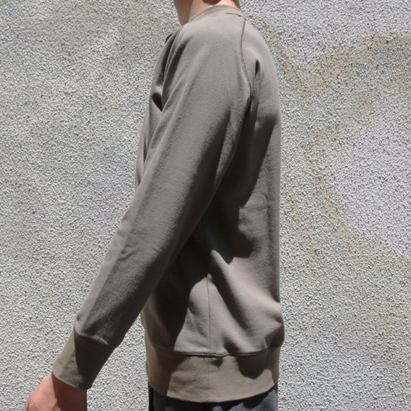 画像10: Basque10オンス（バスク天竺）フリーダムスリーブ1ボタンヘンリー9/S Tee【MADE IN JAPAN】『日本製』/ Upscape Audience