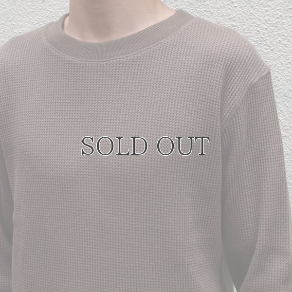 画像16: アメリカンドライワッフル×リブ エルボーパッチニット【MADE IN JAPAN】『日本製』 / Upscape Audience