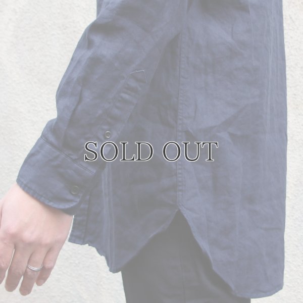 画像13: "Herdmans"リネン ルーズFIT　バンドカラー L/S シャツ『日本製』/ Upscape Audience