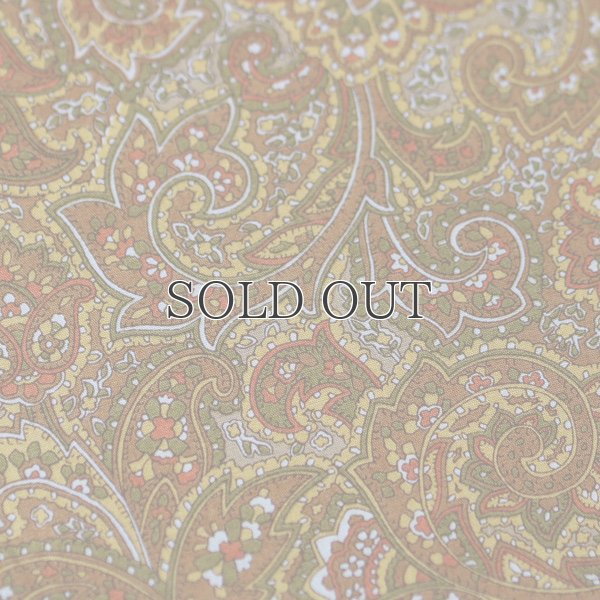 画像7: サラサ柄コットンクロス　オープンカラーL/Sシャツ【MADE IN JAPAN】『日本製』/ Upscape Audience