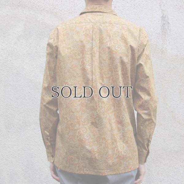 画像15: サラサ柄コットンクロス オープンカラーL/Sシャツ【MADE IN JAPAN】『日本製』/ Upscape Audience