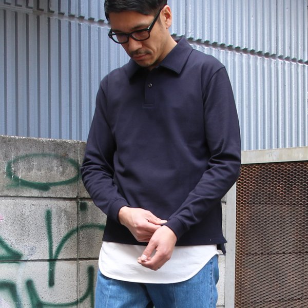 画像6: 【RE PRICE/価格改定】ドライファーストコットン鹿の子L/Sポロ【MADE IN JAPAN】『日本製』 / Upscape Audience