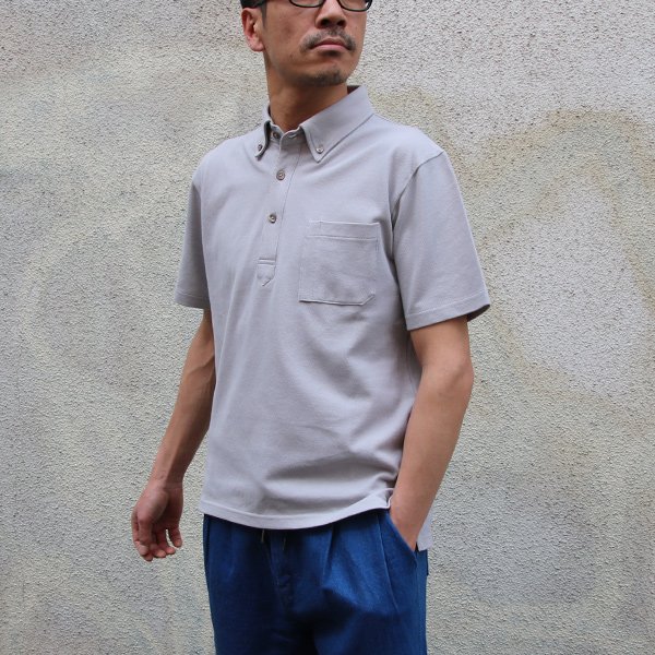 画像12: ドライファーストコットン鹿の子ボタンダウン グラスポケ付ポロ【MADE IN JAPAN】『日本製』 / Upscape Audience