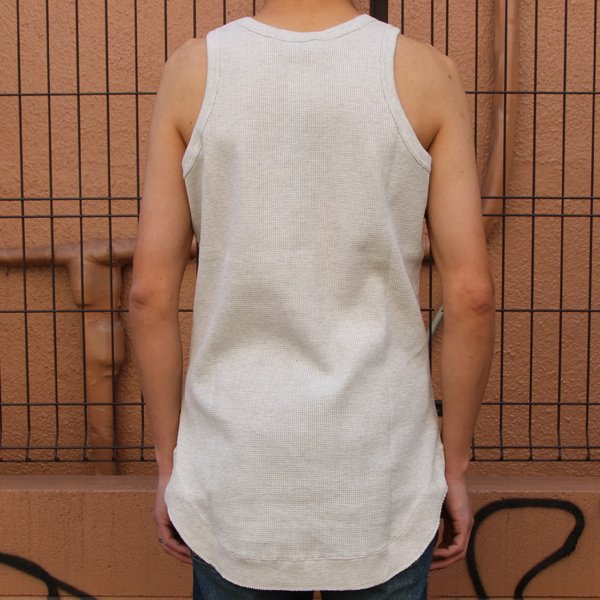 画像18: 【RE PRICE/価格改定】度詰ワッフル  ロングタンクトップ【MADE IN JAPAN】『日本製』/ Upscape Audience