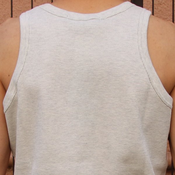 画像23: 【RE PRICE/価格改定】度詰ワッフル  ロングタンクトップ【MADE IN JAPAN】『日本製』/ Upscape Audience