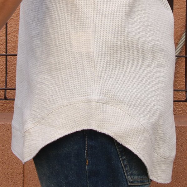 画像24: 【RE PRICE/価格改定】度詰ワッフル  ロングタンクトップ【MADE IN JAPAN】『日本製』/ Upscape Audience