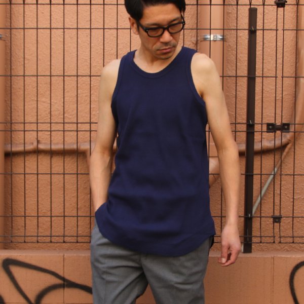 画像15: 【RE PRICE/価格改定】度詰ワッフル  ロングタンクトップ【MADE IN JAPAN】『日本製』/ Upscape Audience
