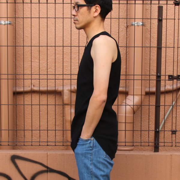 画像16: 【RE PRICE/価格改定】度詰ワッフル  ロングタンクトップ【MADE IN JAPAN】『日本製』/ Upscape Audience