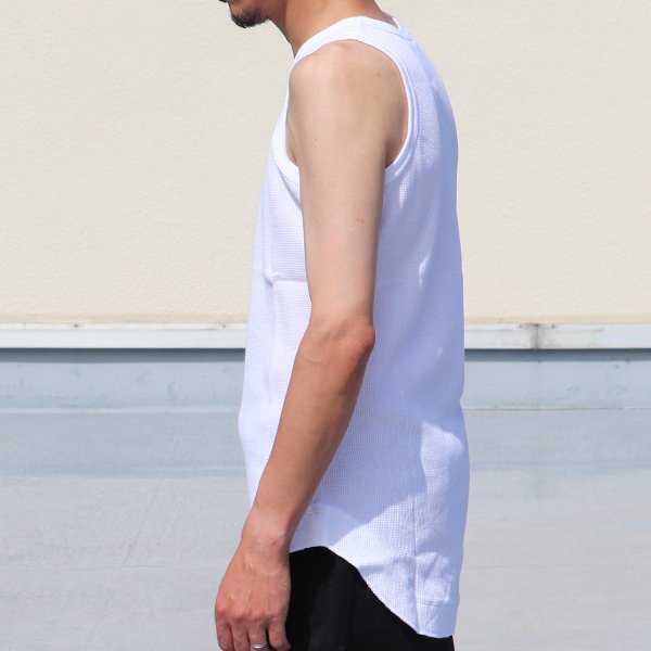 画像10: 【RE PRICE/価格改定】度詰ワッフル  ロングタンクトップ【MADE IN JAPAN】『日本製』/ Upscape Audience