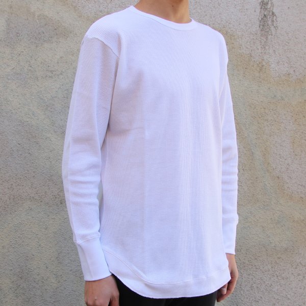 画像17: 度詰ワッフル クルーネック ロングフィンガーホール LS【MADE IN JAPAN】『日本製』/ Upscape Audience